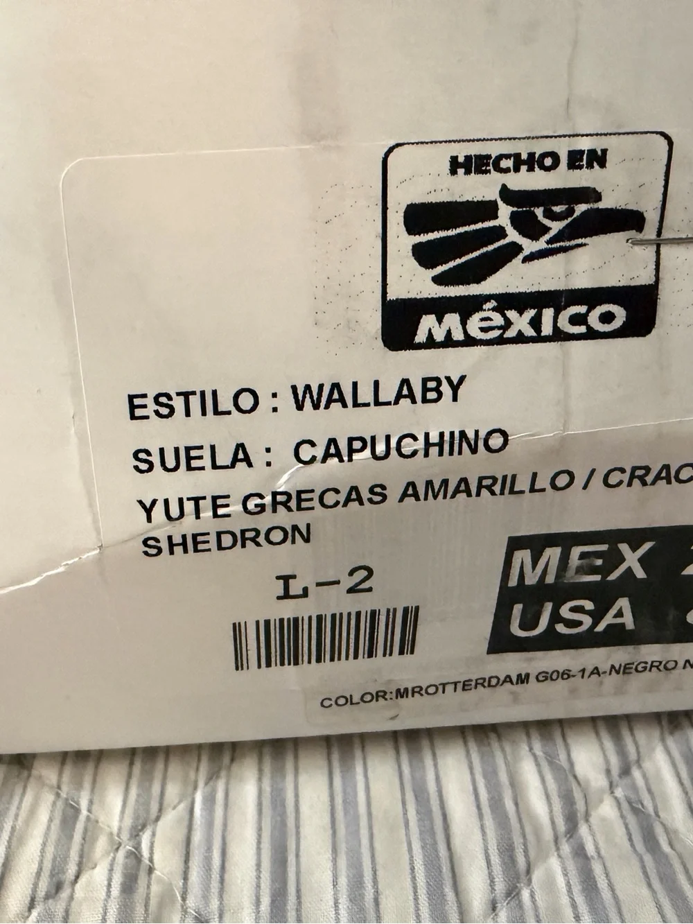 New In Box Reywelt Leather Wallaby Shoes finest Mexican genuine leather